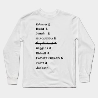 Almost Heroes - Names [black] Long Sleeve T-Shirt